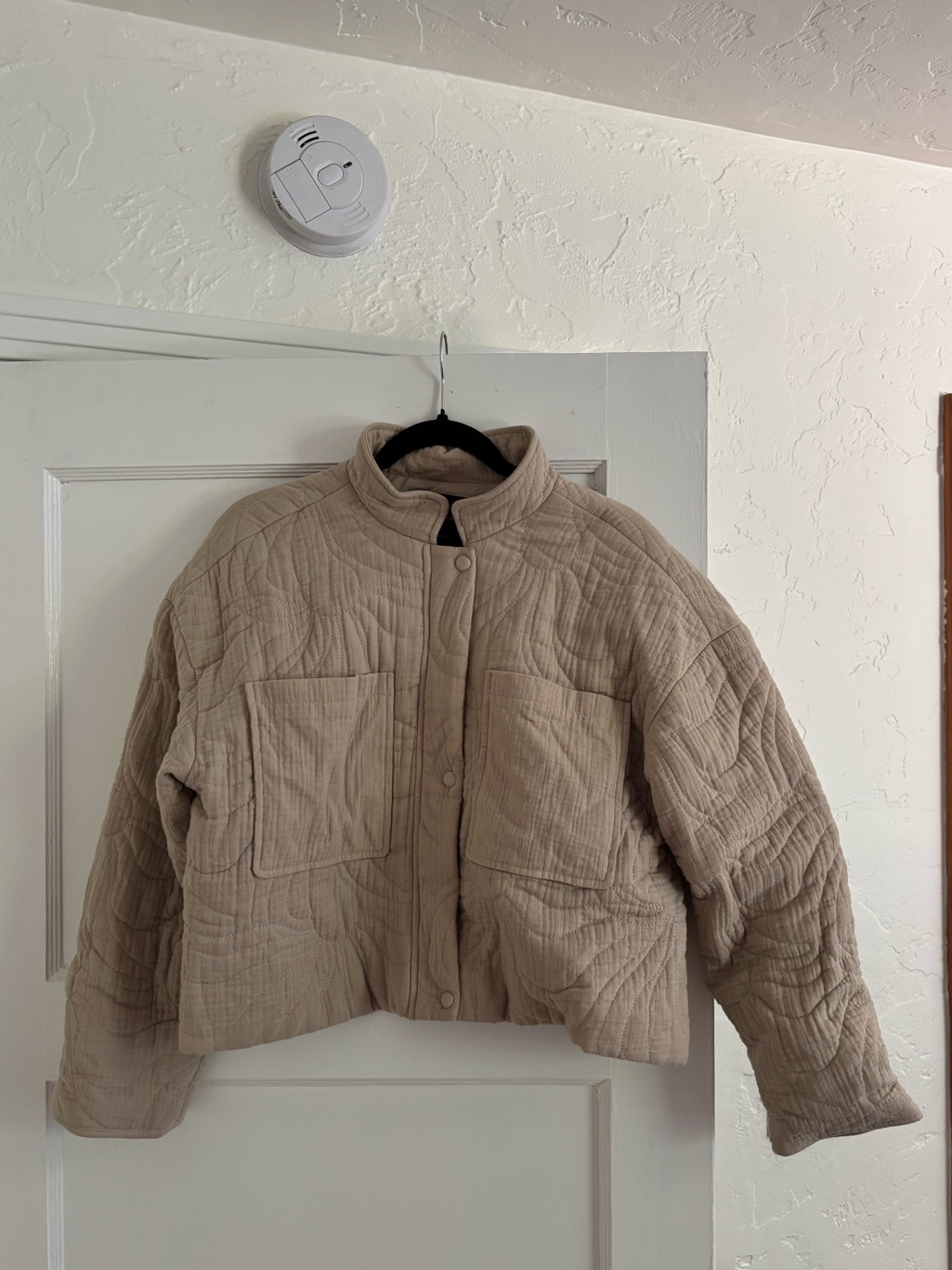 Quilted Cropped Jacket